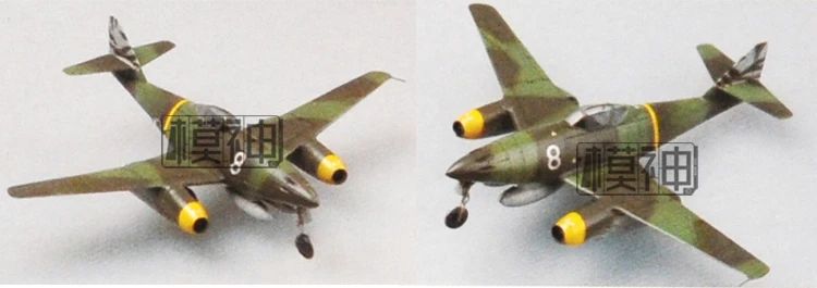 HOBBYBOSS 80249 1/72 Вторая Мировая Война Германия Me262A-2a Истребитель Военный Самолет Пластиковая Сборка Модель Игрушки . ' - ' . 1