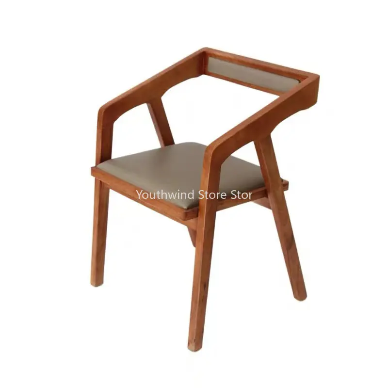 Скандинавские стулья для столовой Табуретки Передвижной подлокотник Переносной деревянный стул для гостиной Мебель для дома Para El Hogar Мебель для дома MZY . ' - ' . 2