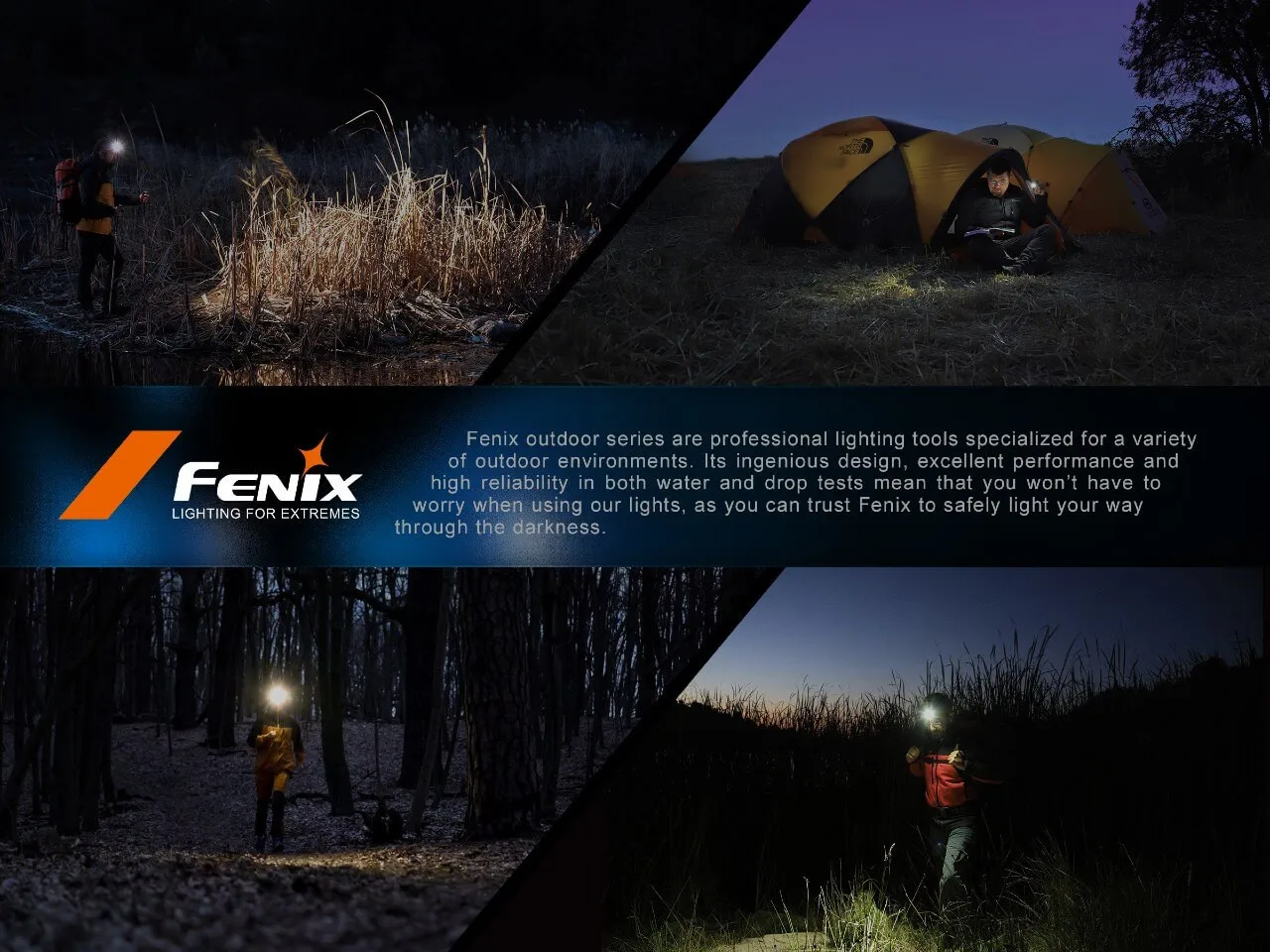Головной убор Fenix HL16 450 люмен, мощный фонарь с батареей типа ААА, портативная легкая походная фара для ночных пробежек на открытом воздухе . ' - ' . 2