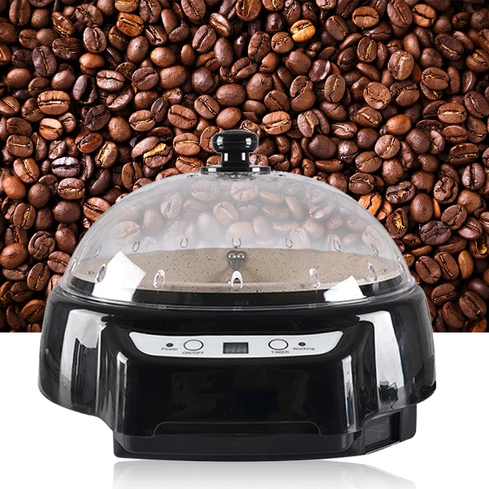 Электрическая машина для обжарки кофе в зернах, домашняя машина для обжарки кофе, Инструменты для выпечки с антипригарным покрытием 220 В, Бытовая сушка зерна . ' - ' . 0
