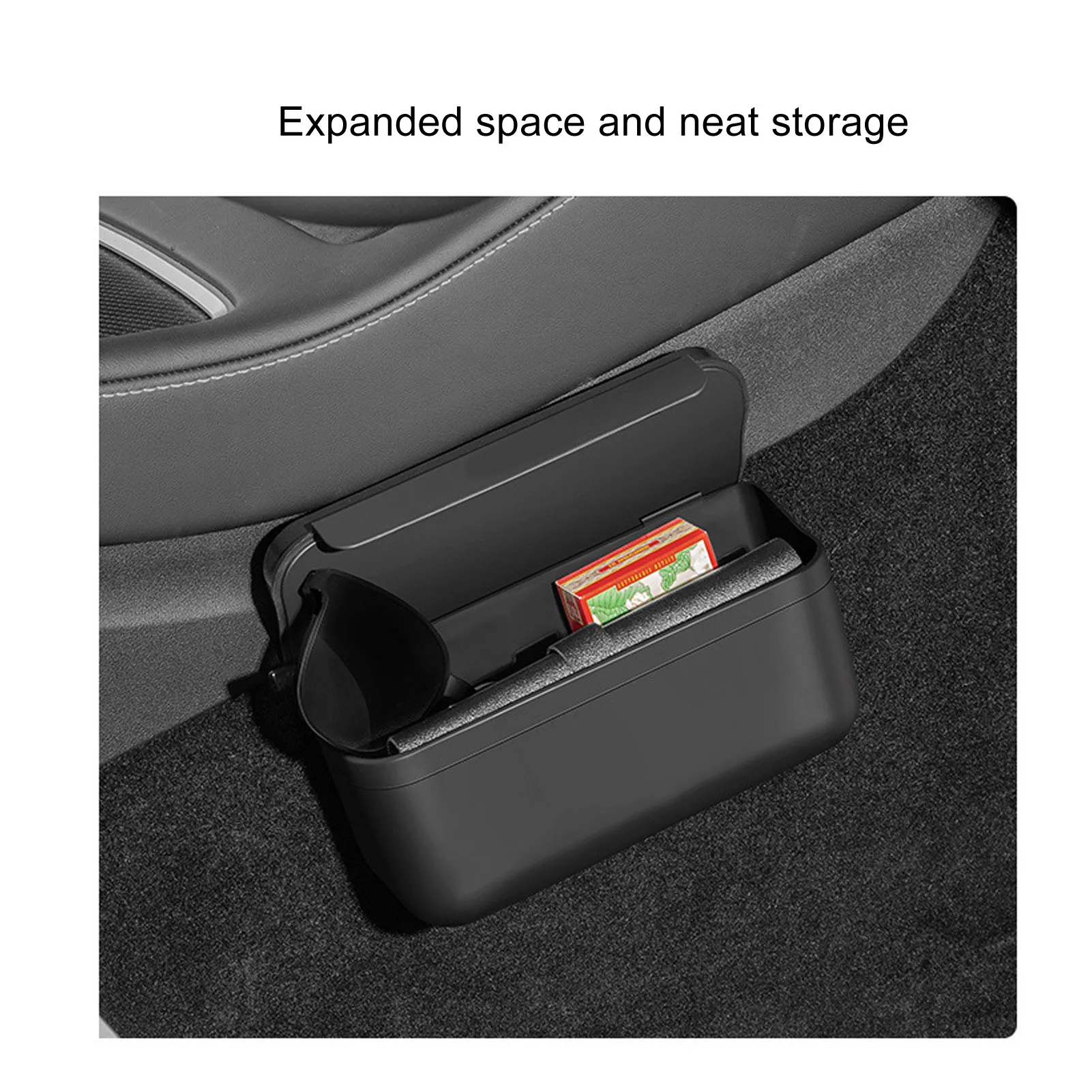 Коробка для солнцезащитных очков из TPE, футляр для очков, коробка для хранения для Tesla Model 3 Y, Силиконовый органайзер для очков, автомобильные аксессуары . ' - ' . 1