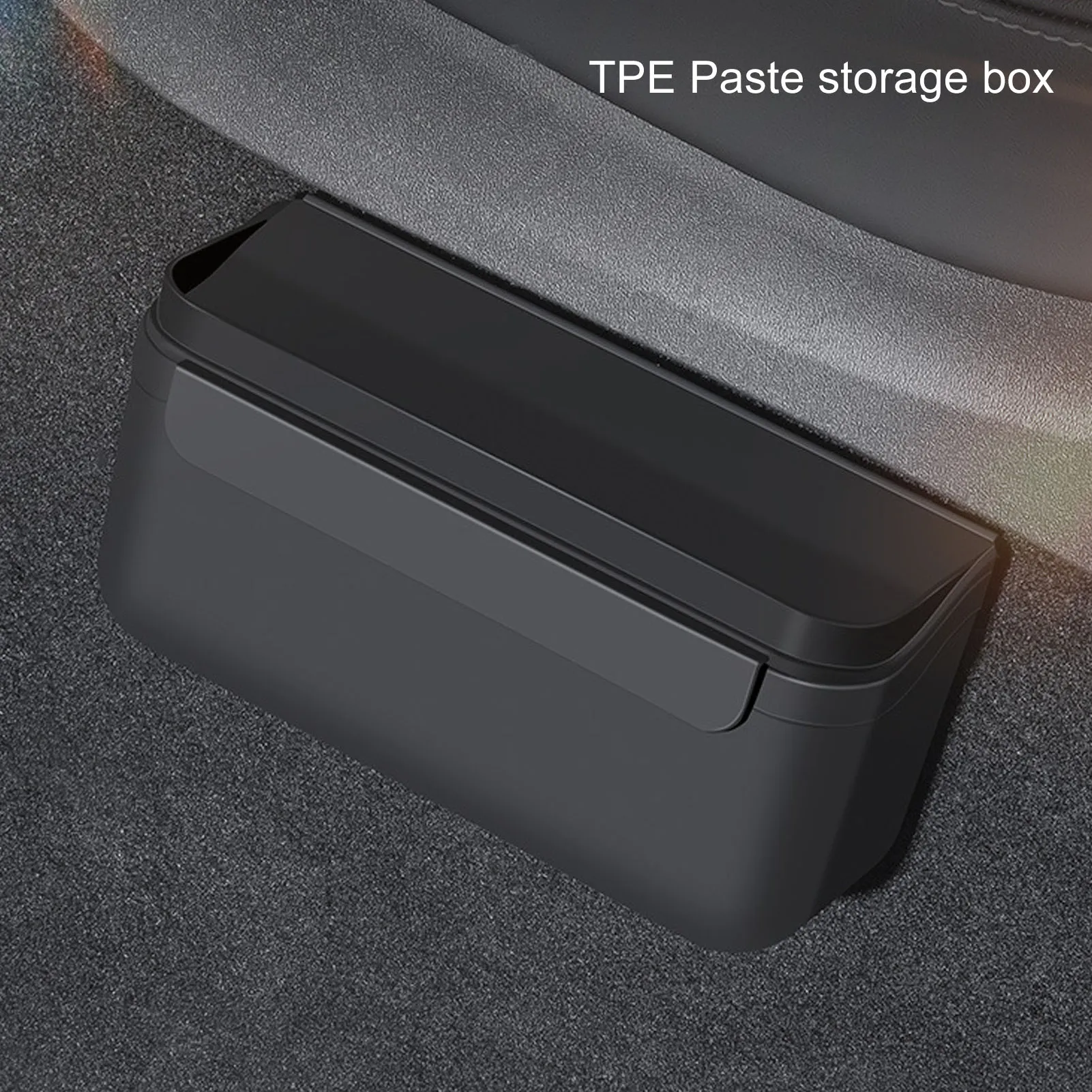 Коробка для солнцезащитных очков из TPE, футляр для очков, коробка для хранения для Tesla Model 3 Y, Силиконовый органайзер для очков, автомобильные аксессуары . ' - ' . 3