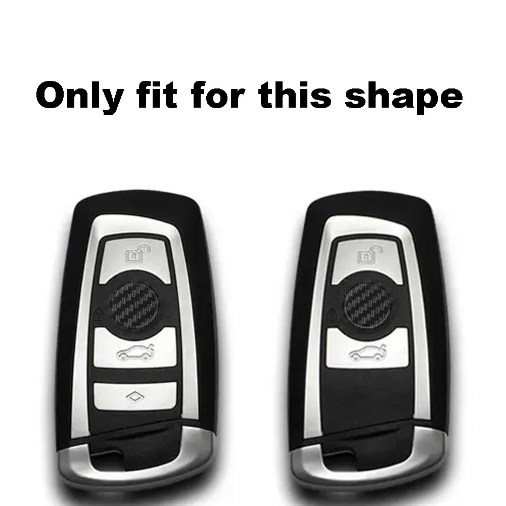 Пластиковый автомобильный смарт-брелок для ключей, чехол для кожи, подходит для BMW 3 4 5 серии 320i 530i 550i F20 F21 F30 F31 F25 F01 F02 сумка для ключей . ' - ' . 1