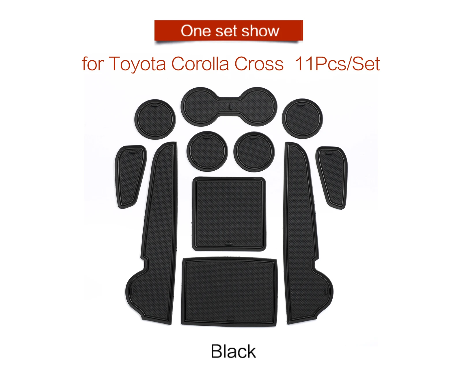 Прокладка Паза Для Toyota Corolla Cross SUV Противоскользящая Накладка Аксессуары Нескользящие Коврики Наклейка Для Автомобиля Уборка Бесплатная Доставка . ' - ' . 3