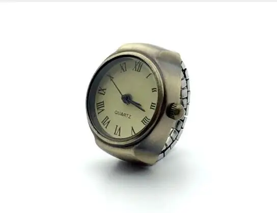 10 шт./лот, кольца для наручных часов, Винтажное Бронзовое кольцо для часов, Эластичное Кварцевое кольцо для наручных часов, Подарок для женщин и студентов Оптом . ' - ' . 2