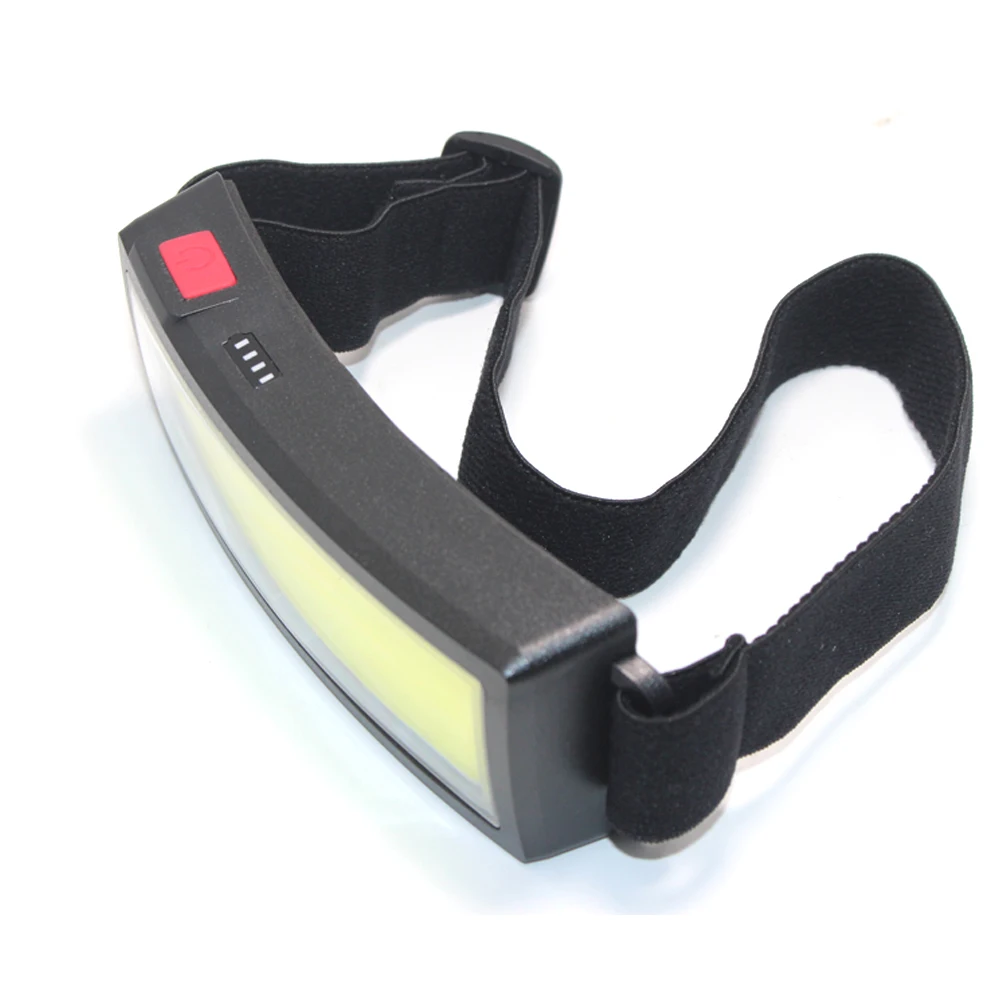 Портативная светодиодная фара COB, USB Перезаряжаемая фара, 3 режима, водонепроницаемая фара, встроенный аккумулятор, головной фонарь для рыбалки . ' - ' . 3