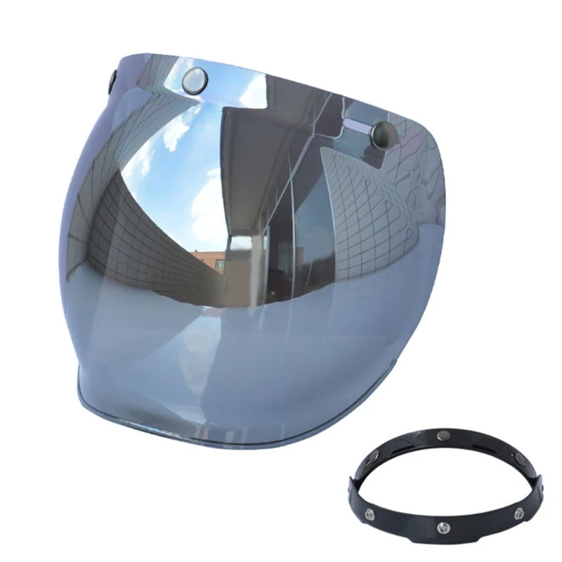 Противотуманный пузырчатый козырек на лобовое стекло с 3 защелками, Мотоциклетный шлем-Линза + рамка, Прочные пузырчатые козырьки на лобовое стекло, лобовое стекло . ' - ' . 3