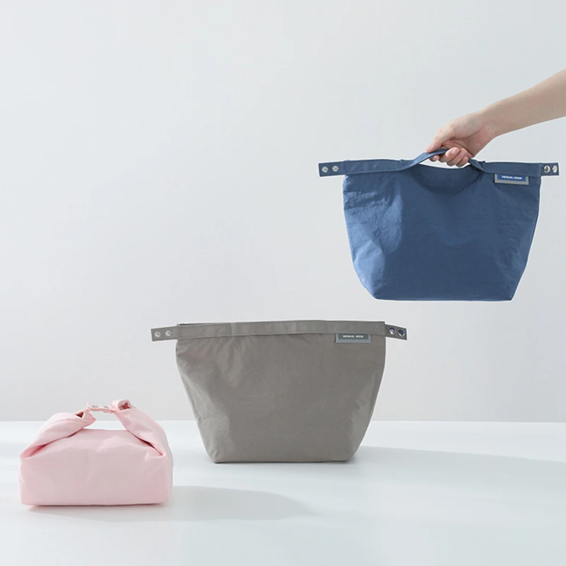 Большая портативная сумка для ланча Модная водонепроницаемая термоизоляционная сумка для бенто для пикника, работы, школы, сумка для хранения продуктов . ' - ' . 1