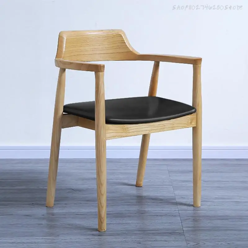Креативное Минималистичное кресло Nordic Lounge, Удобное Кожаное кресло для взрослых, Современный Дизайн, Тщеславие, Офис, Sillasn Homes, Домашний декор . ' - ' . 2
