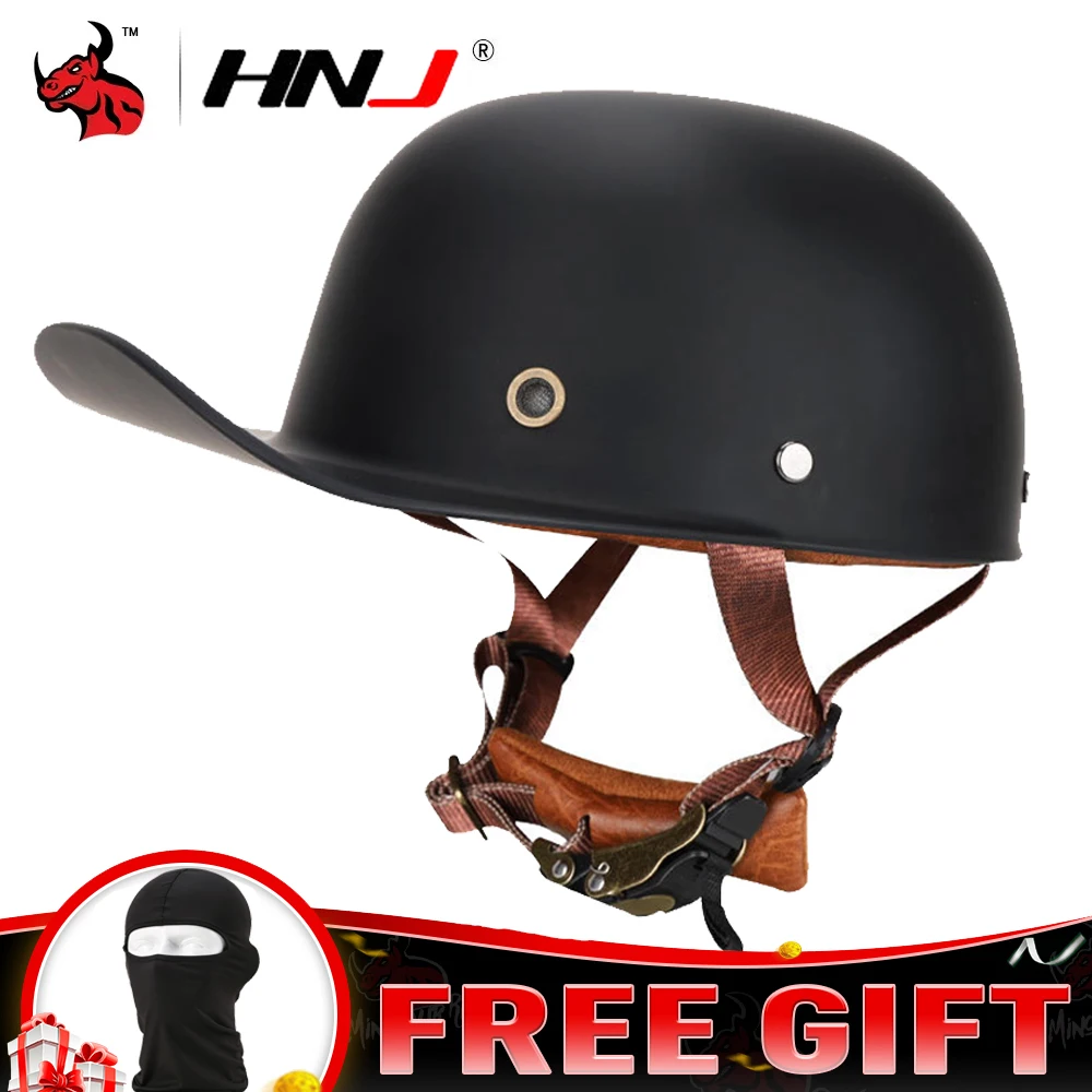 Бейсболка HNJ в стиле ретро, защитный шлем для мотоцикла, винтажный мотоциклетный шлем, летние дышащие шлемы для велоспорта, мотоциклетные шлемы . ' - ' . 0