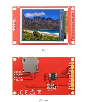 1,8-дюймовый 11PIN SPI TFT LCD 16-Битный Цветной Экран RGB 65K с Адаптерной Платой ST7735S Drive IC Bus Interface 128 (RGB) * 160