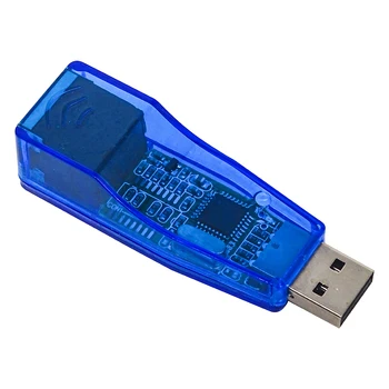 1шт Внешний USB-Адаптер для Карт RJ-45 Высокоскоростной 10/100 Мбит/с Ethernet RJ45 Сетевой Адаптер Lan-Карты для Портативных ПК L6 Mayitr