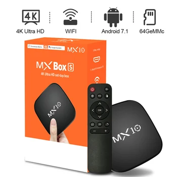 2023 Android 7,1 TV Box 2,4 G Wifi Allwinner RK3228 8 гб Rom Медиаплеер Youtube Mxq Pro 4k Телеприставка Smart TV Box EU Plug