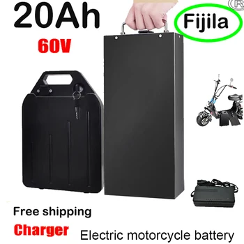 2023 Neue Elektrische Auto Lithium-Batterie Wasserdichte 18650 Batterie 60V 20ah Für Zwei Rad Faltbare Citycoco Elektrische Roll