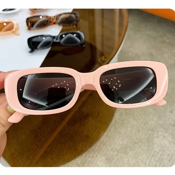2023 Роскошные Прямоугольные Детские солнцезащитные очки, Детские очки для девочек и мальчиков, Детские Спортивные очки, Солнцезащитные очки на открытом воздухе