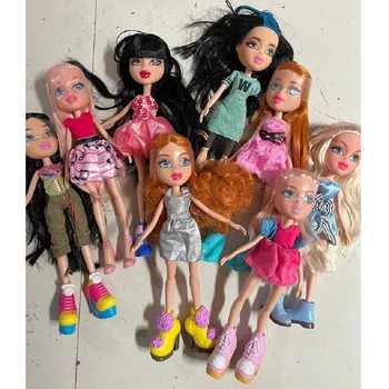 3 шт., кукла Bratzes, модная кукла, сменная одежда, подвижные суставы, фигурка, модель, игрушка, Коллекционный орнамент, детские подарки