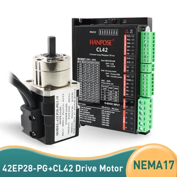 42EP28-PG 2.0A 0.2Н.М комплект шаговых двигателей с редуктором замедления с замкнутым контуром с драйвером encoder CL42 Для Оборудования Монитора 3D-принтера