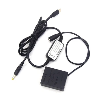 CP-W126 Соединитель постоянного тока NP-W126 Фиктивный Аккумулятор + USB Type C Преобразователь USB-PD в Кабель постоянного тока для Fujifilm X-PRO1 X-E1 X-E3 HS33 HS30 HS50