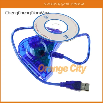 ChengChengDianWan 10 шт./лот Для PS1 PS2 Игровой контроллер Joypad к ПК USB Конвертер Адаптер