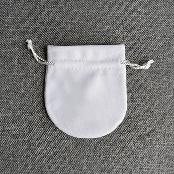 LR 1шт P Белая бархатная сумка бирюзового цвета, черный фланелевый мешочек, Серебряная полировальная салфетка для браслета из бисера, женские ювелирные изделия, внешняя упаковка