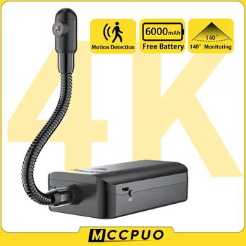 Mccpuo 4K HD Mini WiFi Camera S Камера В Форме Змеи Эндоскоп Беспроводная IP-Видеокамера Бороскоп Рекордер Радионяня Движение