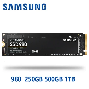Samsung 980 SSD M.2 SSD 250GB 500GB 1TB nvme pcie Внутренний Твердотельный диск HDD Жесткий Диск дюймовый Настольный ноутбук TLC PC Disk