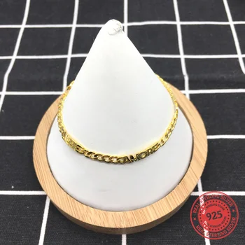 TS-SL022 Высококачественное оригинальное ожерелье с подвеской в виде милого испанского медведя с драгоценным камнем, ювелирный браслет из стерлингового серебра собственного дизайна