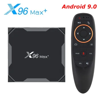 X96 MAX Plus 4 ГБ 64 ГБ Android 9,0 Smart TV Box Amlogic S905X3 Четырехъядерный X96Max телеприставка 8K 2,4 G и 5G Wifi 4K Медиаплеер 32 ГБ