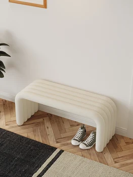 XK Nordic Табурет для переодевания обуви, длинный табурет для домашнего проема, простой табурет для дивана в гостиной