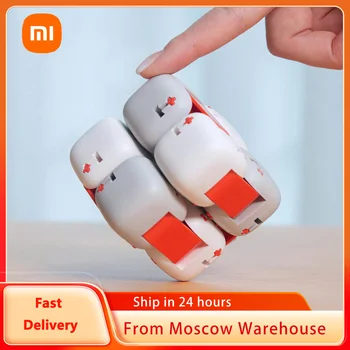 Xiaomi Building Blocks, неограниченное количество переворачиваемых пальчиковых спиннеров для детей, безопасный портативный конструктор, умные мини-игрушки, подарки на день рождения