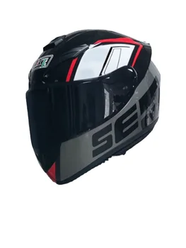 YY Полнолицевый шлем Мотоциклетная Индивидуальная безопасность Four Seasons Зимний Универсальный шлем Bluetooth