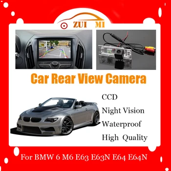 Автомобильная Камера Заднего Вида Заднего Вида Для BMW 6 M6 E63 E63N E64 E64N CCD Full HD Водонепроницаемая Резервная Парковочная Камера Ночного Видения