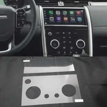 Автомобильная навигация, закаленное стекло, ЖК-экран, защитная пленка, наклейка на кондиционер для Land Rover Discovery Sport L550 2020 года выпуска