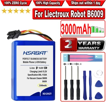 Аккумулятор HSABAT 3000 мАч для робота-пылесоса Liectroux для робота Liectroux B6009