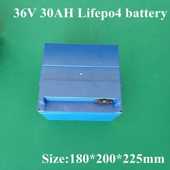 Бренд 36V 30Ah Lifepo4 Аккумуляторная батарея 30ah 36v Lifepo4 Аккумулятор с BMS для Мотоциклов Ebike Электрические Скутеры + Зарядное устройство 43.8V 2A