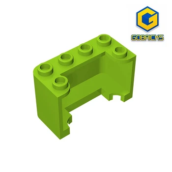 Ветровое стекло Gobricks GDS-1156 2 x 4 x 2 Вертикальное совместимо с lego с детскими игрушками lego 4594 Собирает строительные блоки