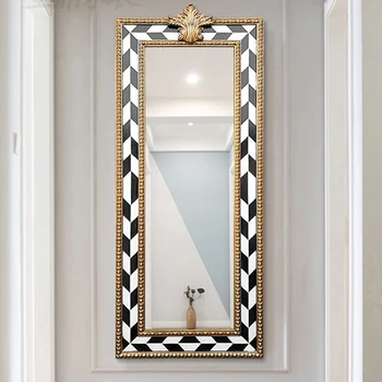 Декоративные Зеркала большой длины для спальни в скандинавском стиле, декоративные зеркала для макияжа, Туалетное стекло, Espejos Decorativos, Декор стен