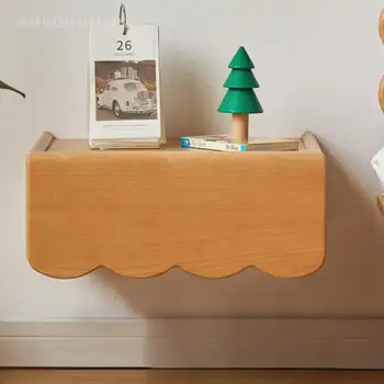 Детская тумбочка из массива дерева, простой современный шкаф для хранения, Маленький шкаф для хранения в спальне, простой настенный маленький шкаф