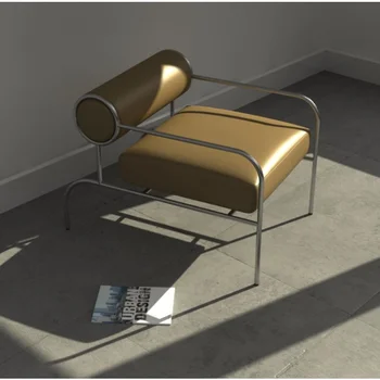 Дизайнерские компактные стулья White Nordic для взрослых Дизайнерские офисные кресла Relax для гостиной Одноместный шезлонг для отдыха Предметы домашнего обихода