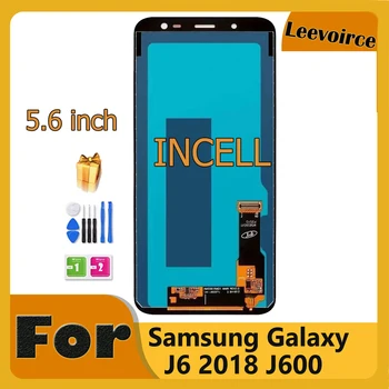 ЖК-дисплей Incell Для Samsung Galaxy J6 J600 2018 J600F J600F/DS J600G/DS Замена Дигитайзера с Сенсорным экраном в сборе