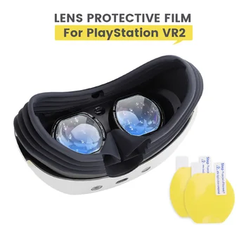 Защитная пленка для линз, очки PS VR2, защитная пленка для головы, HD пленка против царапин, аксессуары для PlayStation VR2