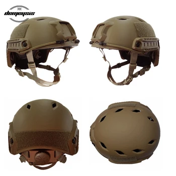 Качественный легкий Страйкбольный тактический шлем, защитный Пейнтбольный шлем для военных игр, армейский Страйкбольный шлем, Охотничий мотоциклетный шлем