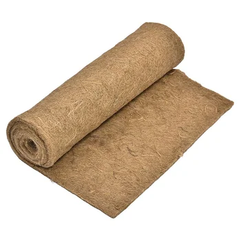 Коврик из джутового волокна, одеяло для ящика с червями, полностью натуральный биоразлагаемый Коврик из джутового волокна Подходит для любого подсумка для мешка для мусора с червями
