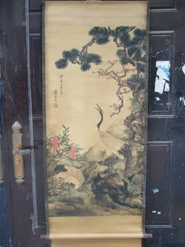 Коллекция росписей для украшения стен дома, китайская роспись на свитке из старой бумаги Qi bai shi 