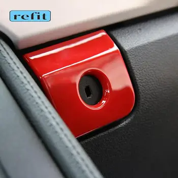 Коробка для хранения центральной консоли, бардачок, кнопка переключения отделки, измененные аксессуары для интерьера Ford Mustang Shelby GT500 EcoBoost