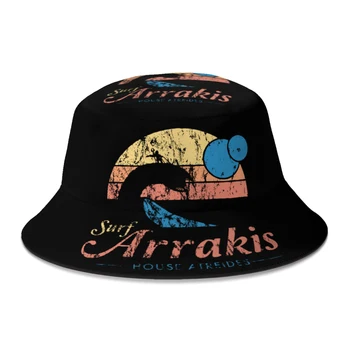 Летний визит на Арракис Винтажная потертая шляпа-ведро для серфинга в дюнах для уличной одежды унисекс, рыбацкие шляпы-бобы, фетровые шляпы-фетровые шляпы