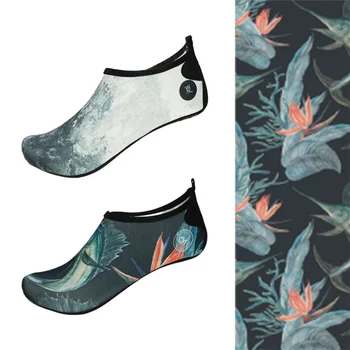 Летняя водная обувь Nujune для женщин и мужчин, нескользящие пляжные носки, разноцветные тапочки для плавания, морского серфинга, дышащая обувь для дайвинга