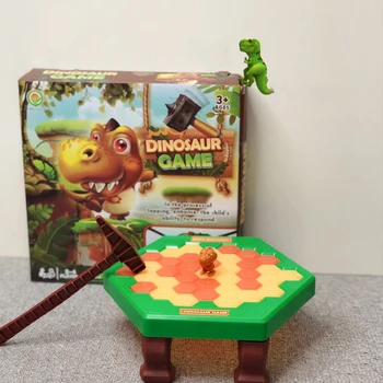Ловушка для динозавров и пингвинов, детские игрушки, Интерактивная развлекательная настольная игра в помещении, спасите динозавра на земле, блок для детей, семейная игрушка