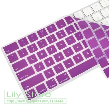 Новая обложка Magic Keyboard с европейской раскладкой клавиатуры EU, силиконовая обложка для Apple Magic Bluetooth Wireless Keyboard Protector