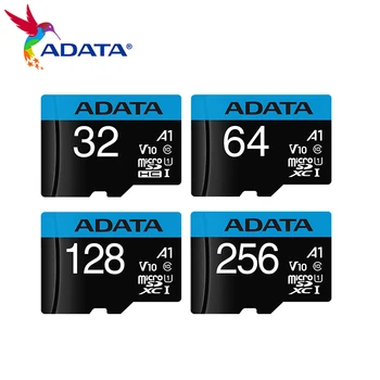 Оригинальная Карта памяти ADATA 64 ГБ 128 ГБ V10 Высокоскоростная карта Micro SD класса 10 A1 U1 UHS-I 32 ГБ Карта Microsd TF